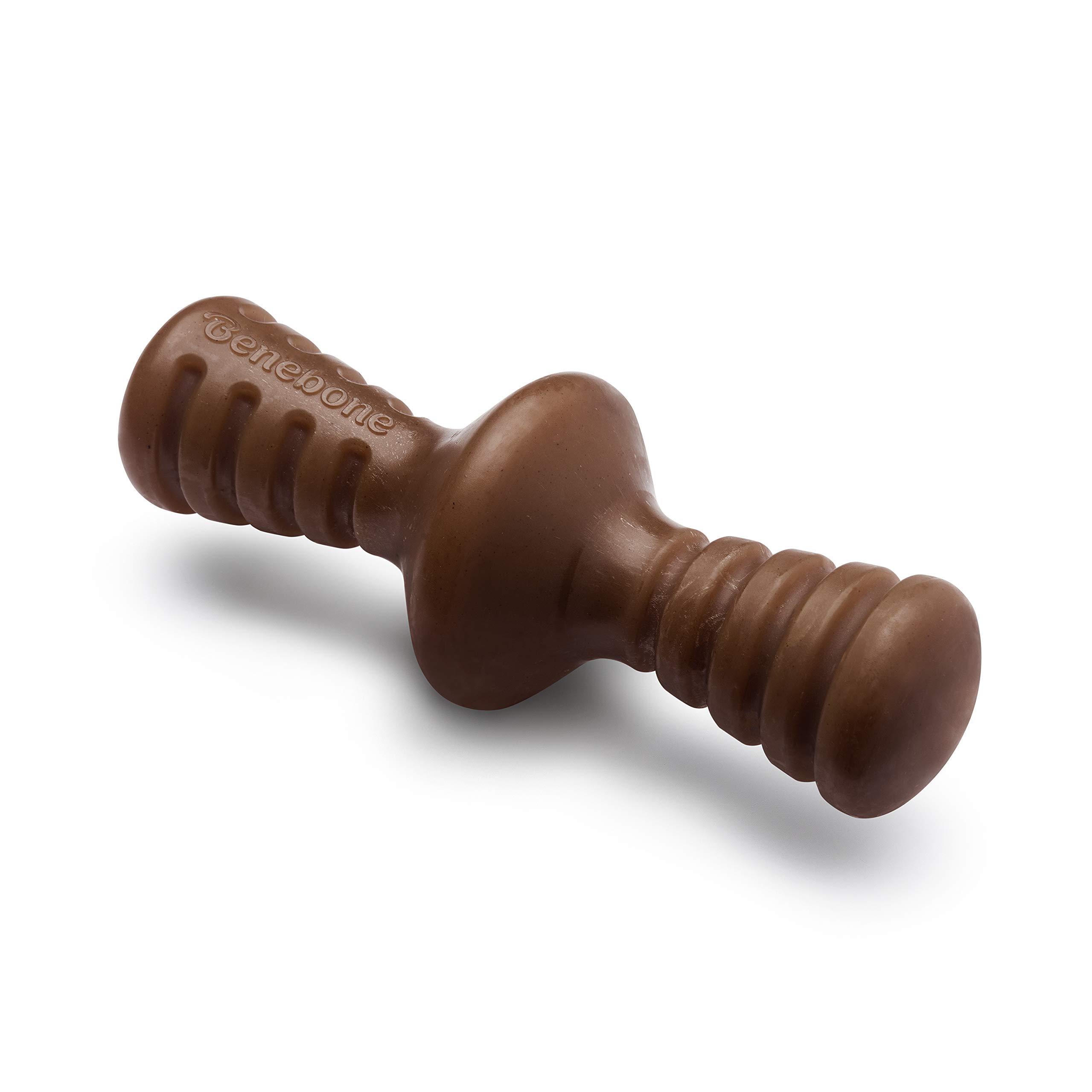 Benebone Zaggler Indestructible Rolling Dog Chew Toy for Aggressive Chewers, Long Lasting Tough Boredom Breaker for Dogs, Real Peanut Flavour, For Large Dogs, Made in the USA