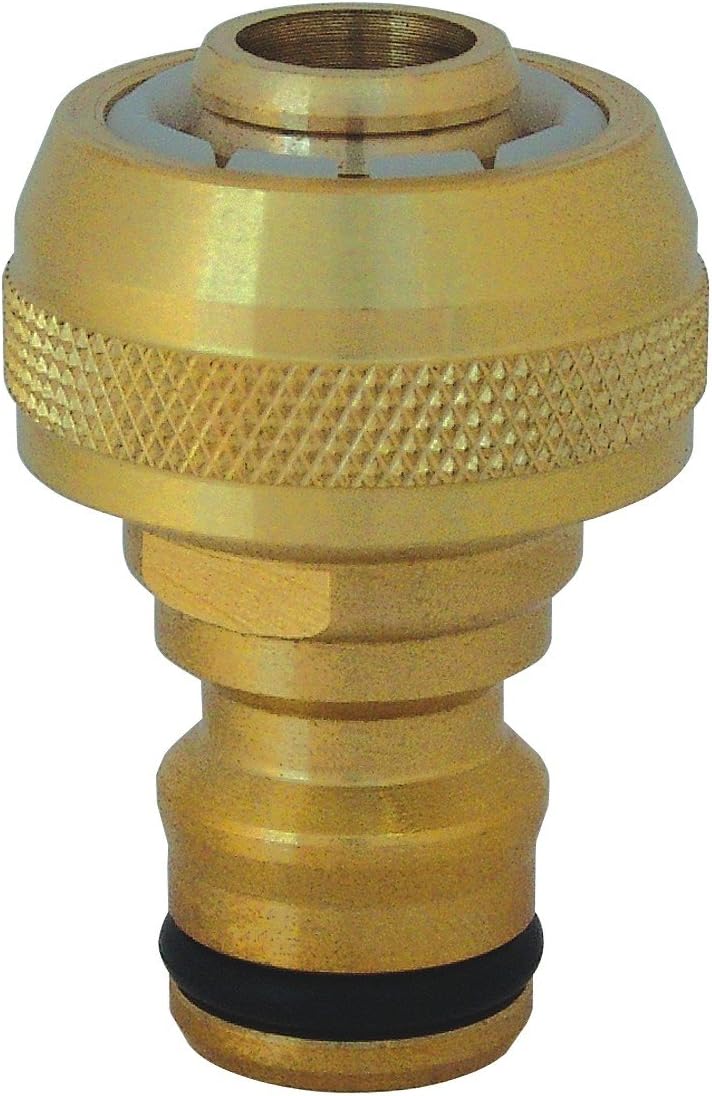 C.K G7904 Male Hose Connector, Gold, 1/2-Inch