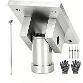 HOMAR Pole Dance Plate Slanted Ceiling Pole Dancing Mount | Universal Stripper Pole Slanted Ceiling Mount For Both Sloped And Flat Ceilings, Ensuring A Stable Installation.