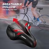 YOUNGDO Bicycle Saddle Comfortable Gel Wide Road MTB Seat with Springs view 3