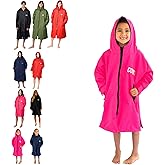 COR Surf Swim Parka for Youth and Adults | Heavy-Duty Weatherproof Swimming Jacket with Size Options for Men, Women and Kids