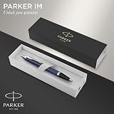 Parker IM Ballpoint Pen Matte Blue Medium Point Gift Box view 2
