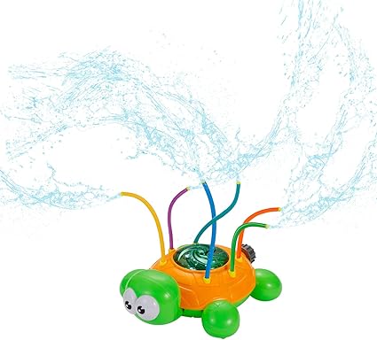 turtle sprinkler toy