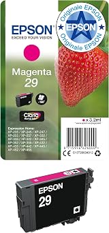 Epson 29 Magenta Strawberry Genuine Claria Home Ink Cartridge