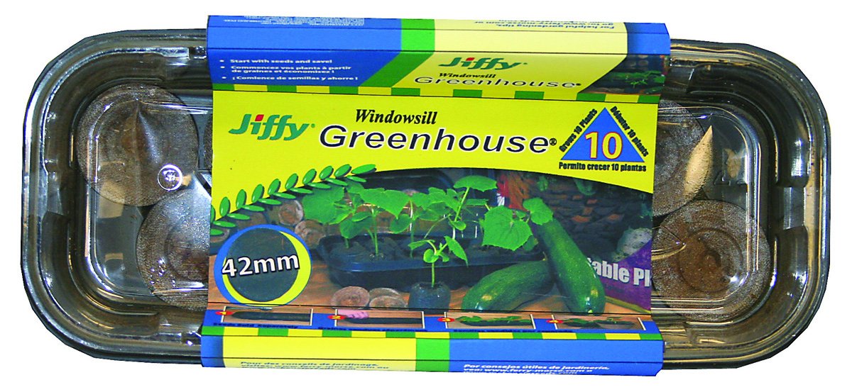 Ferry Morse Jiffy J410 10 Cell Windowsill Greenhouse Amazon In