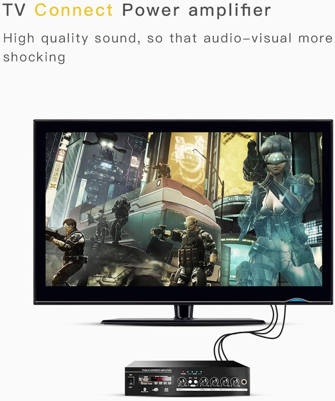 Pasow 3 RCA Cable Audio Video Composite Male to Male DVD Cable (6 Feet): Home Improvement