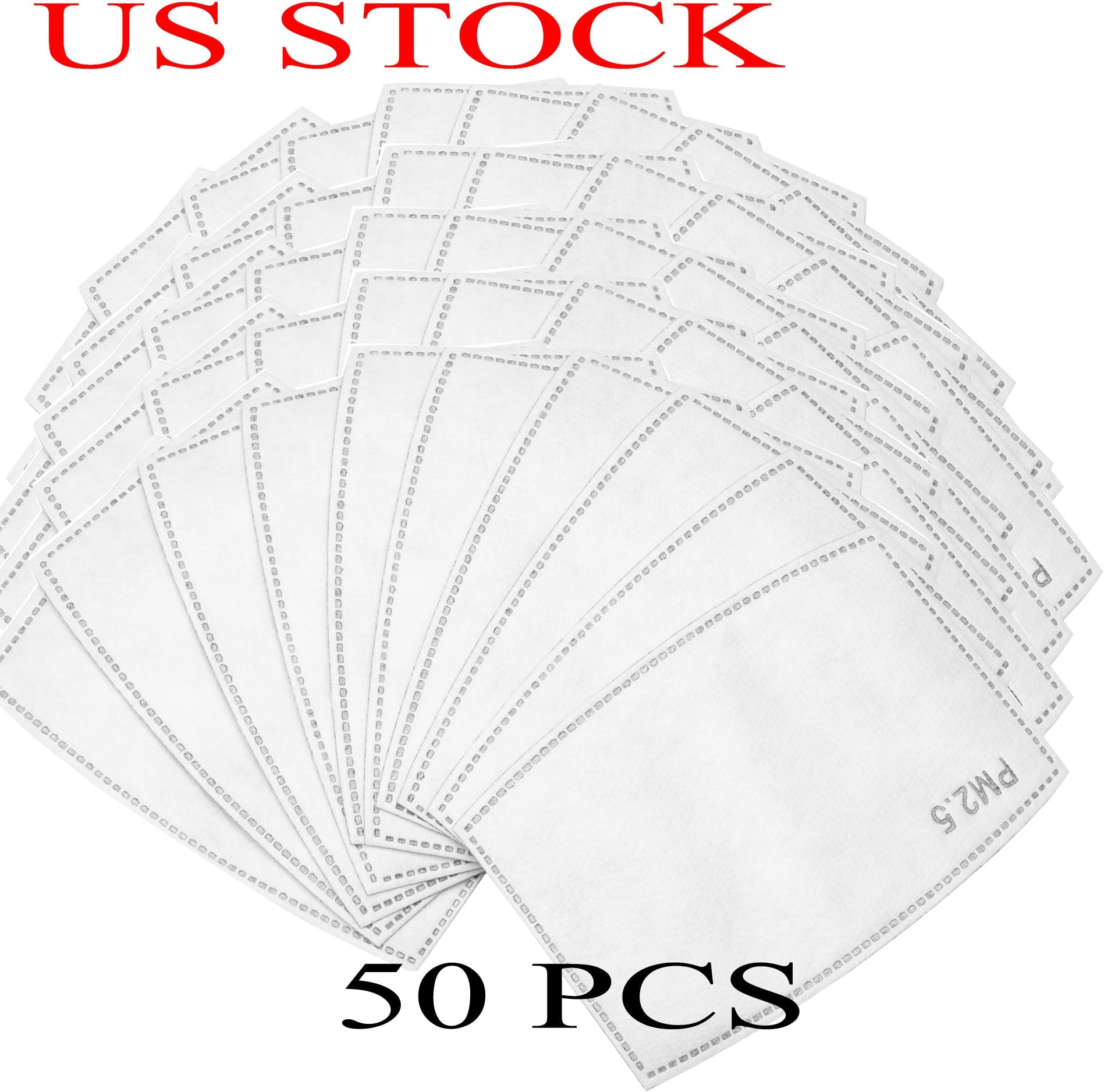 Pro Sonsy PM2.5 Activated Carbon Filter Replaceable Anti Haze Filter Paper for Adults