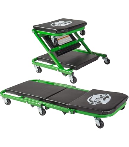 Amazon.com: Pro-Lift Foldable Z Creeper - 2-in-1 Rolling Folding