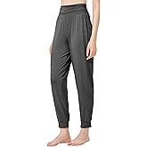 WiWi Pajama Pants for Women Soft Lounge Joggers Pockets Comfy Sleep Bottoms Viscose from Bamboo Pjs Jogger S-XXL