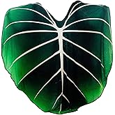 Leaf Blanket, Big Leaf Blanket Shape,Soft Plush Flannel DoubleThrow Decorative Leaves Design for Plant Lovers Bed Couch and Sofa[（79x91inch