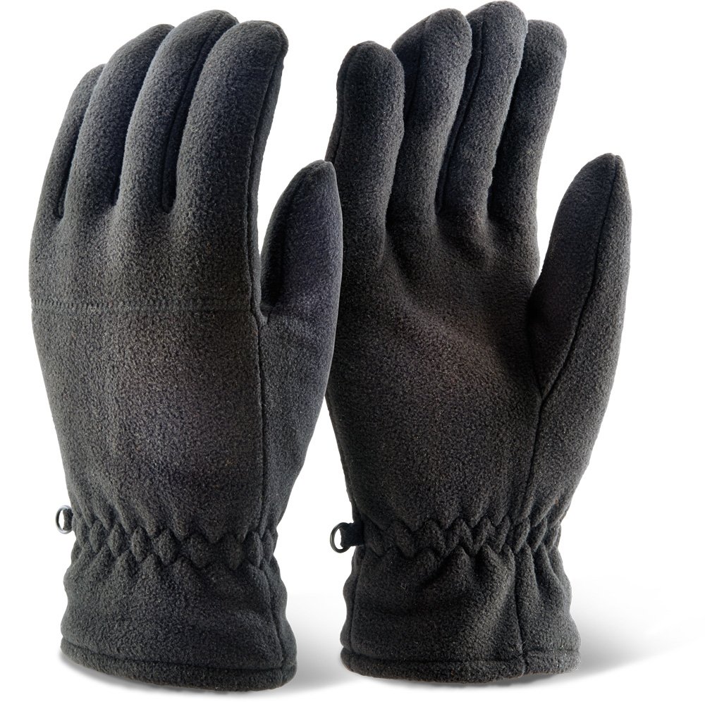 THINSULATE FLEECE GLOVE BLACK