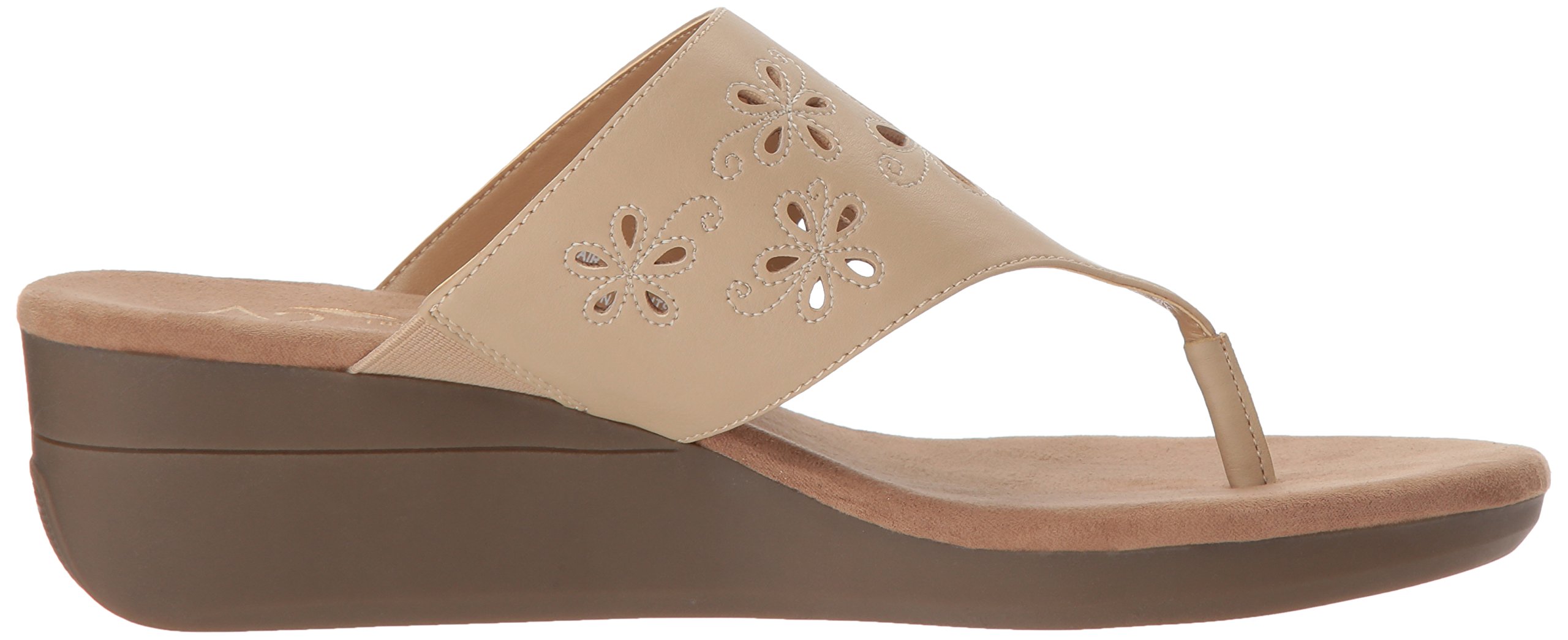 A2 by Aerosoles Women's AIR FLOW Wedge Sandal, light tan, 6 M US - Image 8