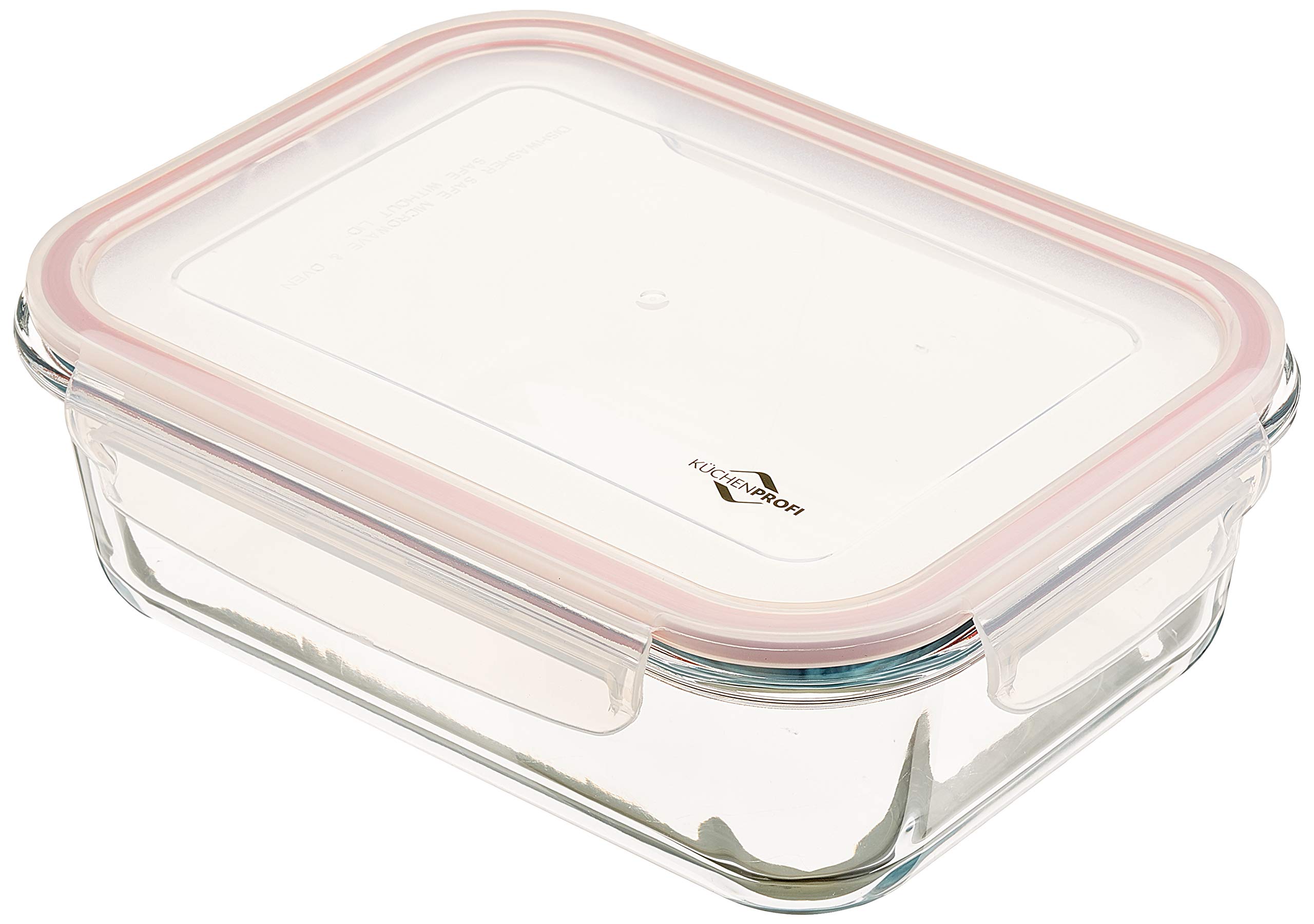Küchenprofi Lunchbox-1001753523 Lunch Box, Glass, Transparent, One Size