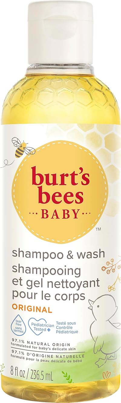 Burt's Bees Baby Bee Tear Free Shampoo & Wash 8 Ounce