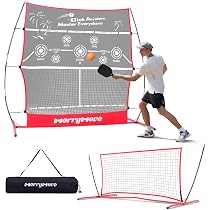 Fraxa Pickleball Rebounder – Trainingsnetz Für Solo-Übungen, Dinks, Volleys, Portabel Für Drinnen & Draußen
