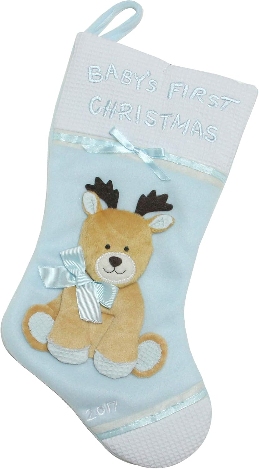 baby's first christmas stocking