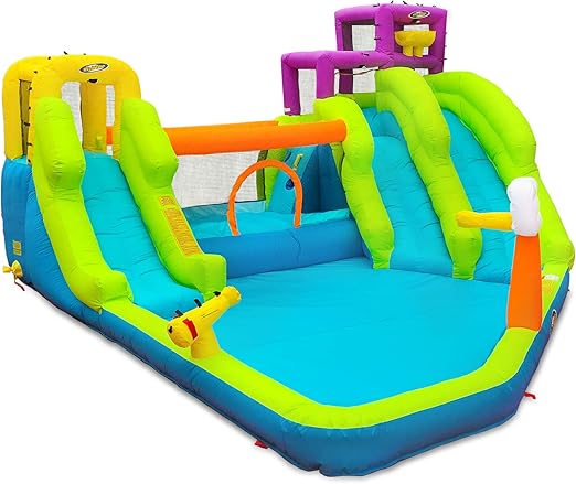 magic time triple blast water slide