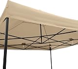 All Seasons Gazebos 3x3m Heavy Duty Pop Up Gazebo Beige with Accessory Pack view 3