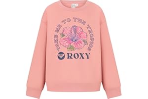 Roxy girls Oversized Pullover Crewneck Sweatshirt, Soft & Comfortable