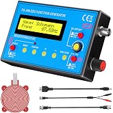 SEESII 500kHz DDS Signal Generator with Schumann Resonator | Portable Multifunction Waveform Generator, AC/DC Power, for Oscilloscope Calibration, Audio Testing, Stress Testing