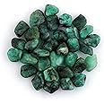 CRYSTALIS 100 carats Natural Emerald, Loose Gemstone Wholesale Bulk Rough Jewelry Making Supply from Brazil, Chakra & Healing Raw Stones, Wire Wrapping, DIY, Gem Collection, May Birthstone