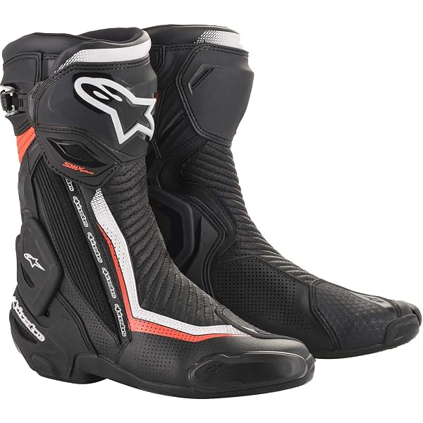 Amazon.com: Alpinestars SMX Plus V2 Vented Motorcycle Boots, CE