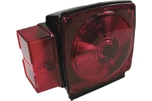 Blazer International B84 8-Function Left Side Submersible Stop/Tail/Turn Light , Red