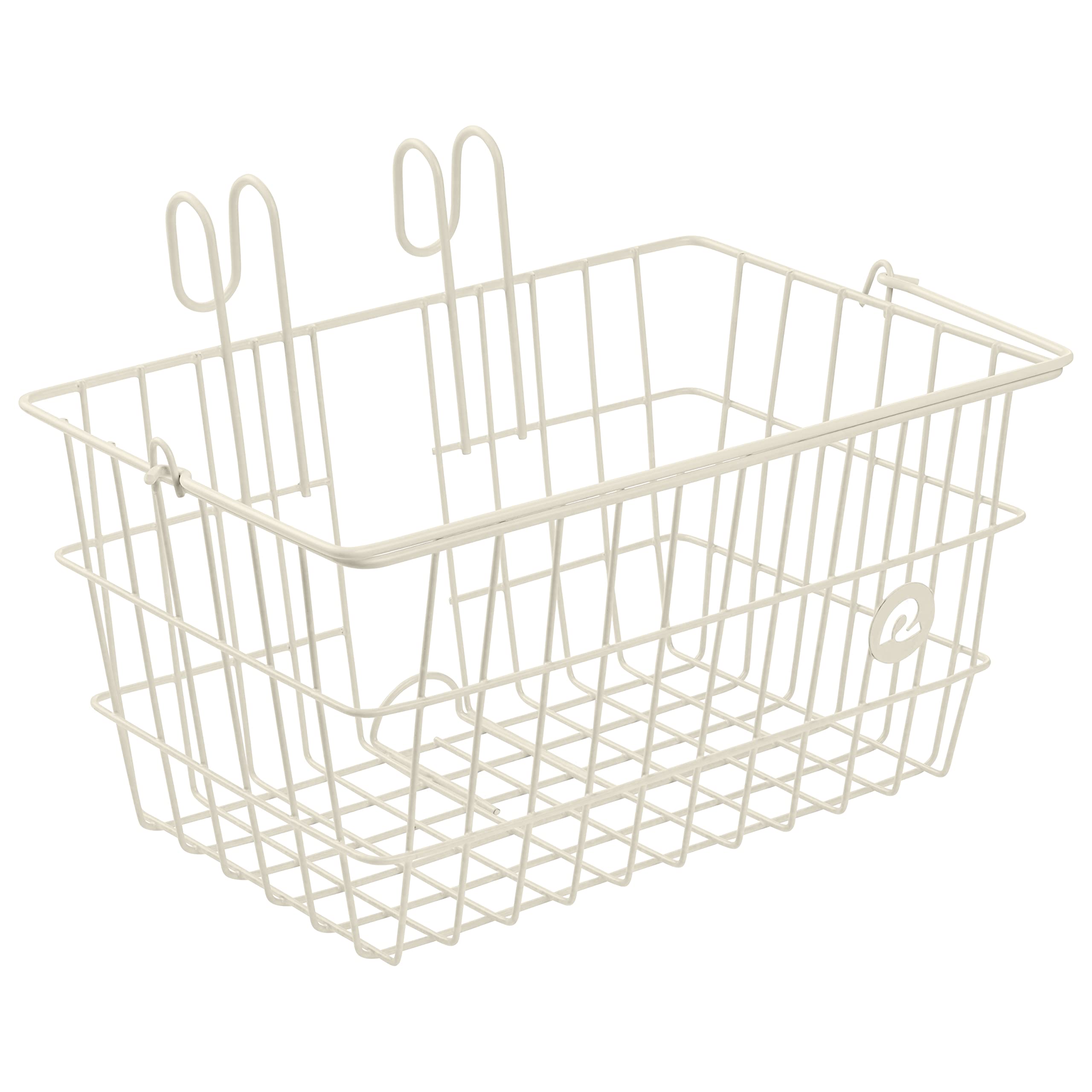 Photo 1 of R?etrospec Apollo-Lite Lift-Off Front Bike Basket, Lightweight Steel ?with Integrated Detachable Hooks and Built-in Handle for Easy Assembly and Portability