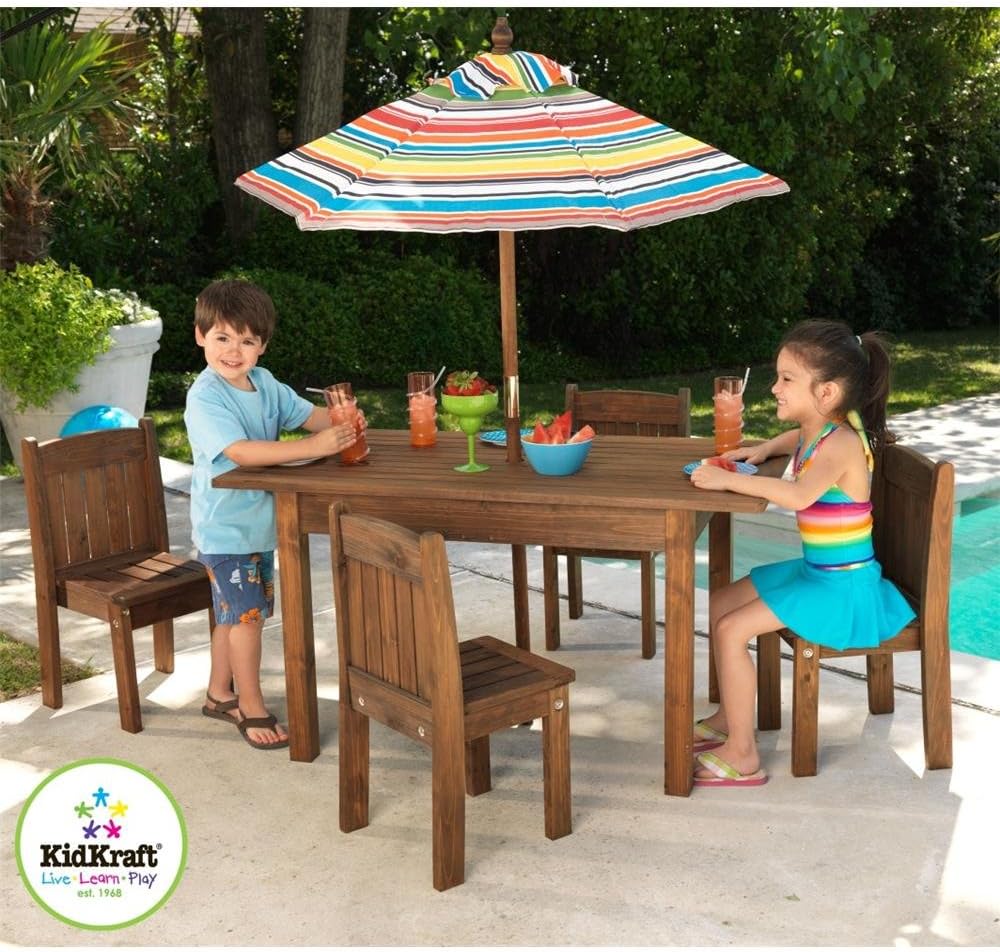 kidkraft outdoor table and chairs