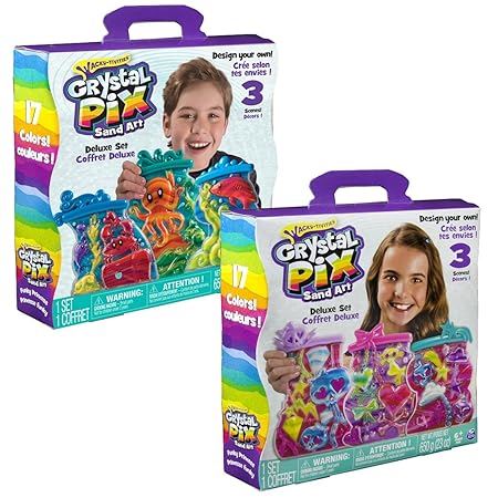 Spinmaster 146500/1032288 - Crystal Pix Sand Art Deluxe Satz
