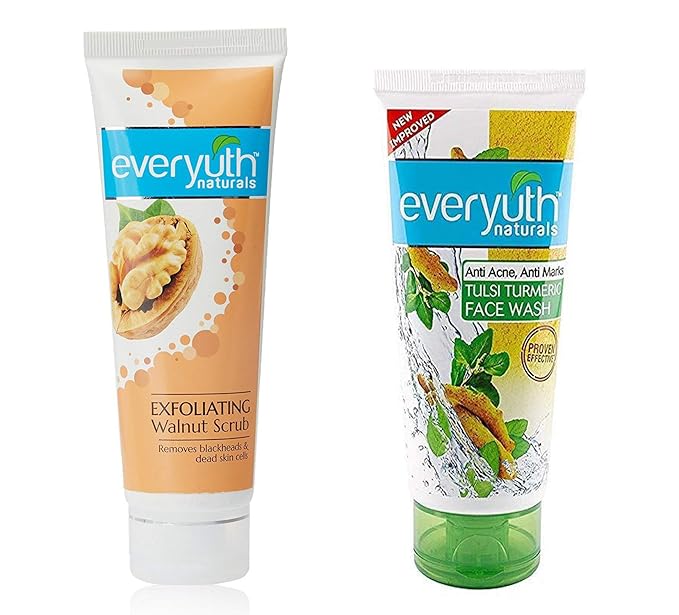 everyuth walnut scrub face wash