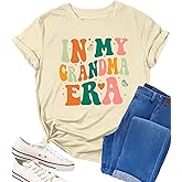 Grandma Shirt Grandmother Shirts Gifts for Grandma Tshirts Best Grandma Tee Funny Cute Casual Nana Life Top Clothing