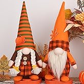 Aymolas Thanksgiving Decorations for Home - Cute Thanksgiving Gnomes Plush for Office, Indoor, Living Room, Tiered Tray, Harvest Table Supplies Fall Home Decor