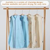 PewinGo Baby Sleeping Bag 0.5 Tog 0-6 Mths 2 Pack 100% Cotton Beige view 4
