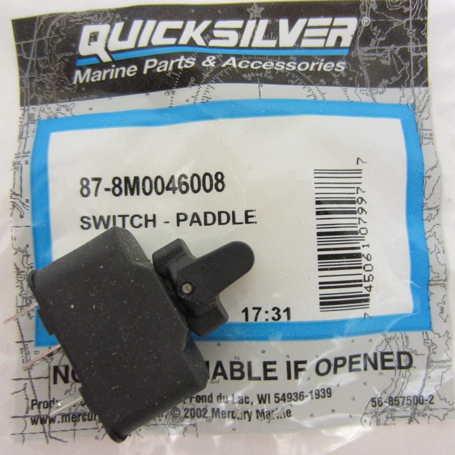 thumbnail image 2 of Trim/Tilt Control Paddle Switch For Mercruiser/Mercury Marine - Replaces 87-92484, 87-8M0046008 2 of 13