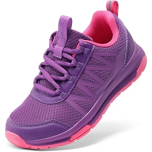 DREAM PAIRS Kids Shoes Sneakers Lace Up | Tennis,Lightweight,Running,Breathable,Comfortable, Non Slip,Walking, Gym, School, D