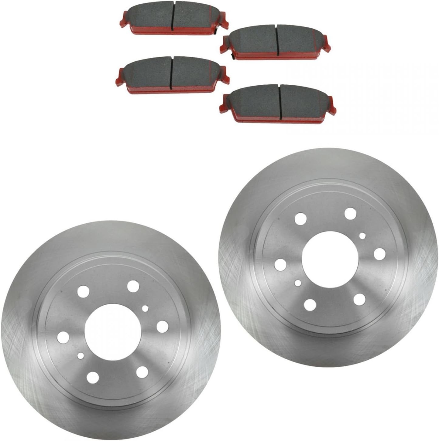 Rear Disc Brake Pad & Rotor Kit Set for Cadillac Chevy GMC