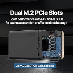 QNAP TS-464-8G-US 4 Bay High-Performance Desktop