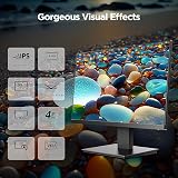 KOORUI 24 Inch IPS FHD 1080p 100Hz PC Monitor HDMI Speakers Adaptive Sync Eye view 5