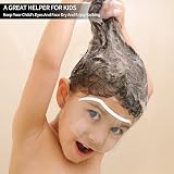 DIUJHUUY 50 Pcs Clear Face Visors PET Transparent Shower Eye Protector Shields view 7