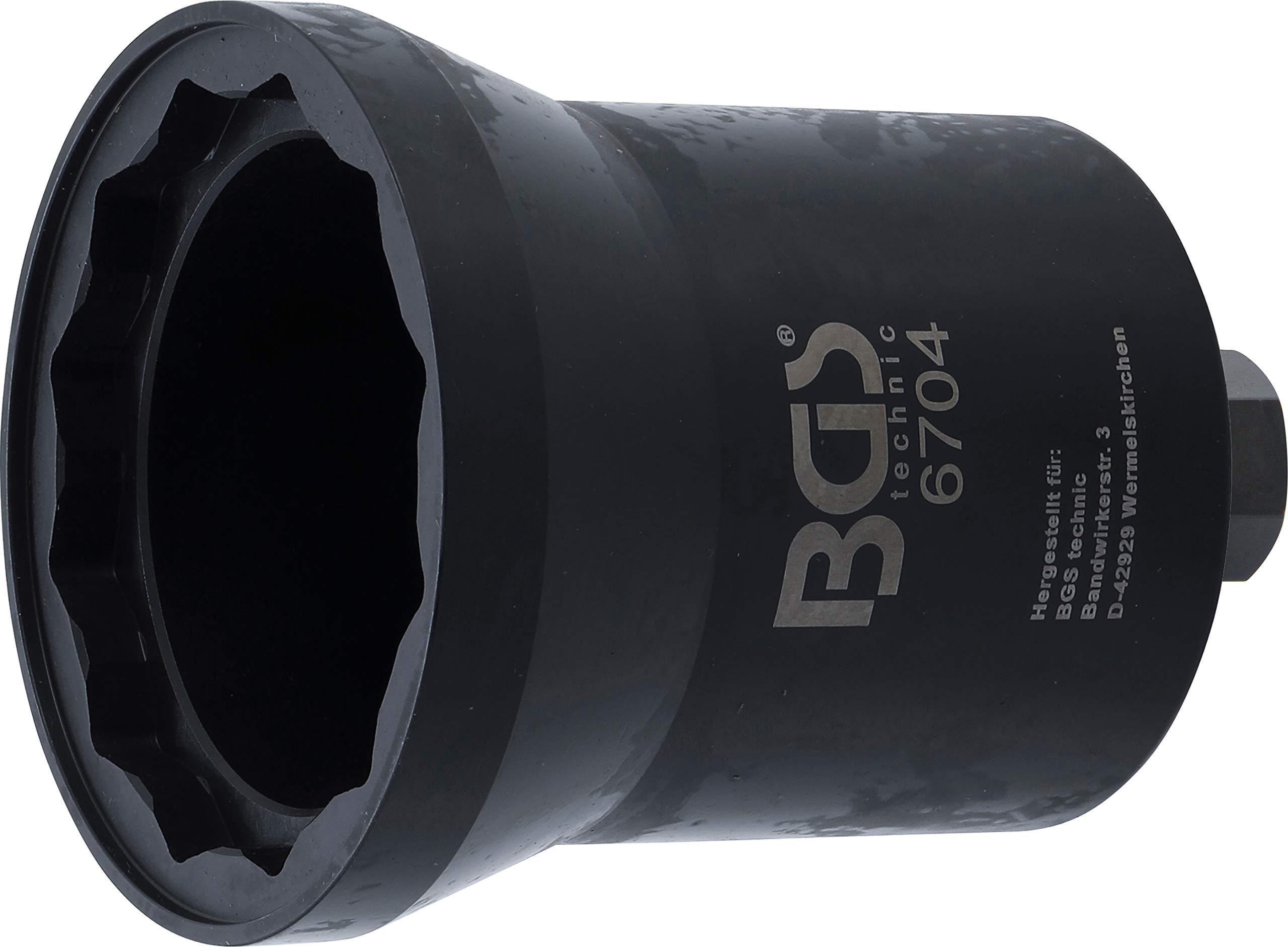 BGS 6704 | Axle Nut Socket | 12-Point | for Mercedes-Benz | 95 mm