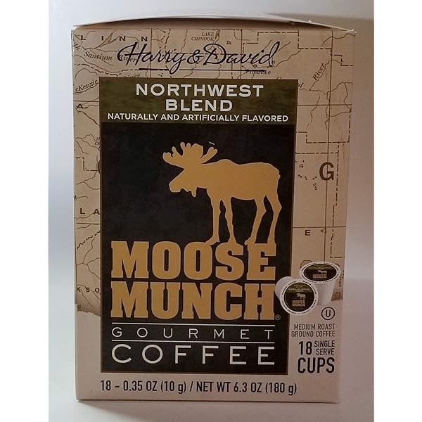 きをいたし Moose Munch Coffee by Harry & David Milk Chocolate Peanut Butter