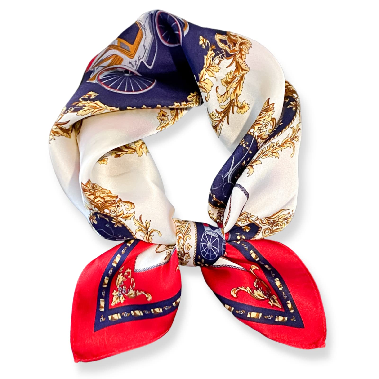 PoeticEHome 100% Mulberry Silk Neck Scarf