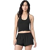 Florence by Mills Womens Gym Later Collection Sporty Terry Halter Top