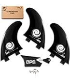 Amazon.com : FCS Glass Flex Tri Fin Set – Beginner-Friendly All