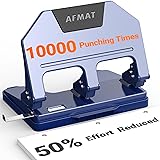 AFMAT 3 Hole Punch Heavy Duty, 40-Sheet 3 Hole
