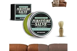 Lifesparking Furniture Salve For Leather, Leather Conditioner, For Wood For Sofa, Car Seats (1pcs)