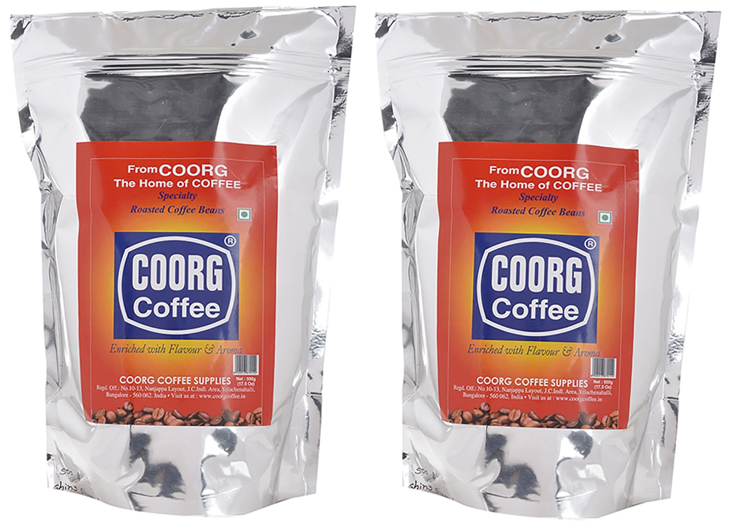 Coffee Roasted Espresso Coffee Beans 2 X 500Gm Amazon.in