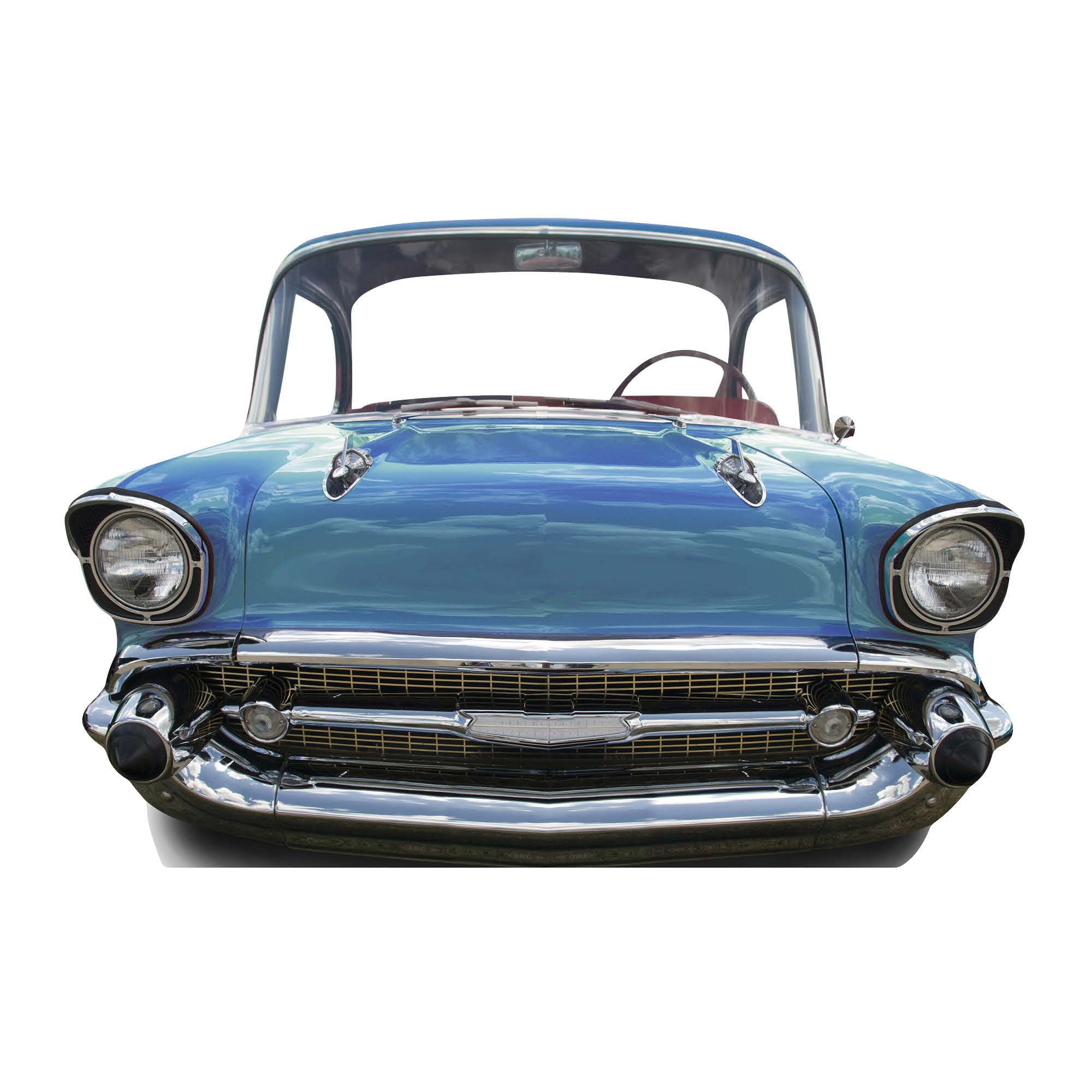 Star Cutouts Cut Out of Car Stand-in (Small, Blue),151 x 105 cm