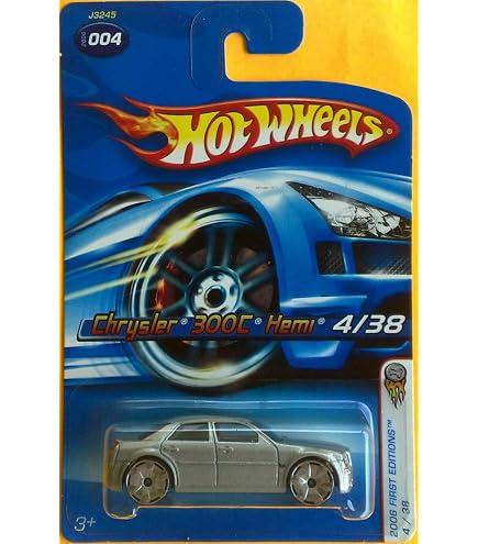 Amazon.com: Hot Wheels Chrysler 300C Hemi, 2006 First Editions 4